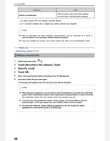 subaru solterra 2024-2025 navigation & multimedia manual (jdm)